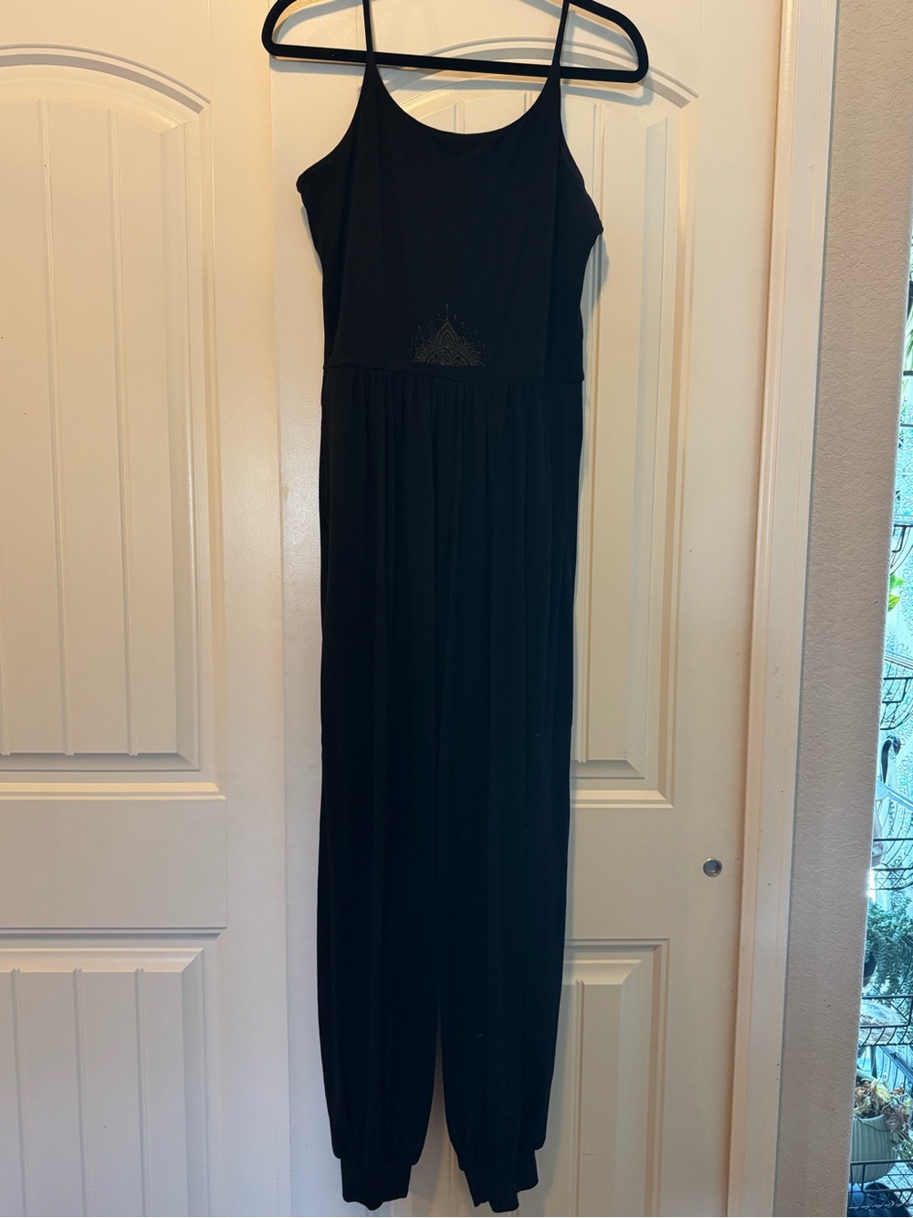 Purusha People Seer Black Cami Jumpsuit L